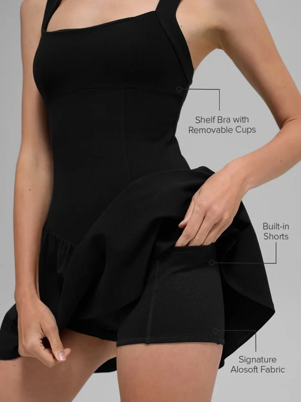 Alo Yoga Alosoft Break Point Dress